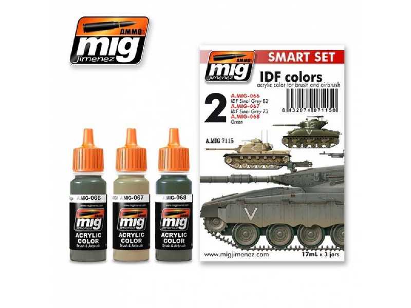 IDF Colors Acrylic (Set) - image 1 IDF Colors Acrylic (Set) - image 1