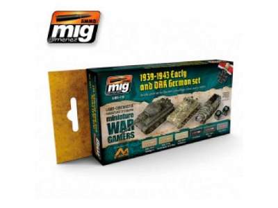 Wargame Early And Dak German Set - image 1