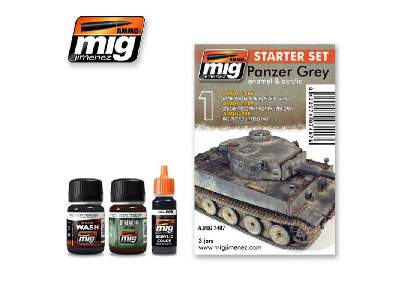 Panzer Grey Enamel & Acrylic (Set) - image 1