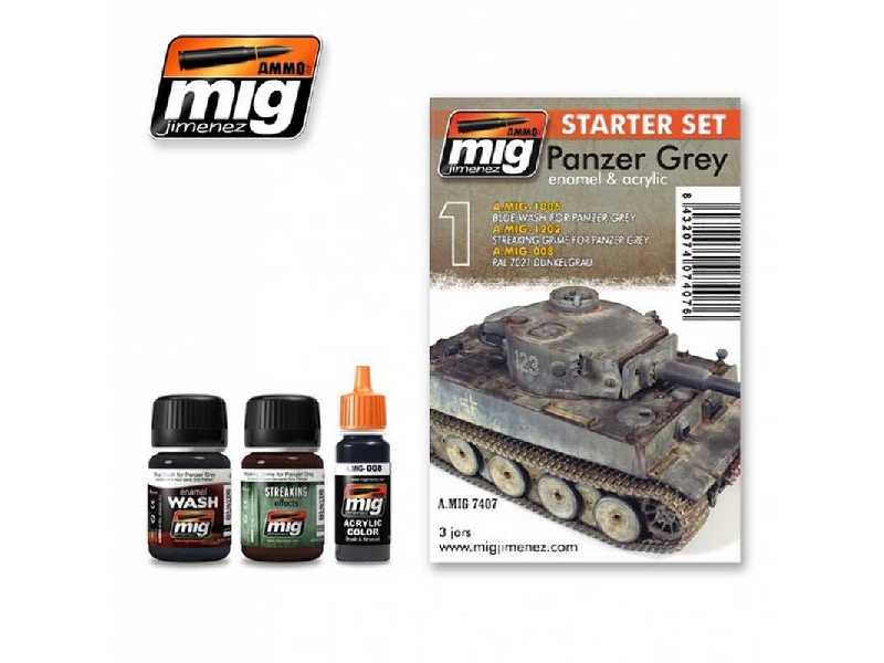 Panzer Grey Enamel & Acrylic (Set) - image 1