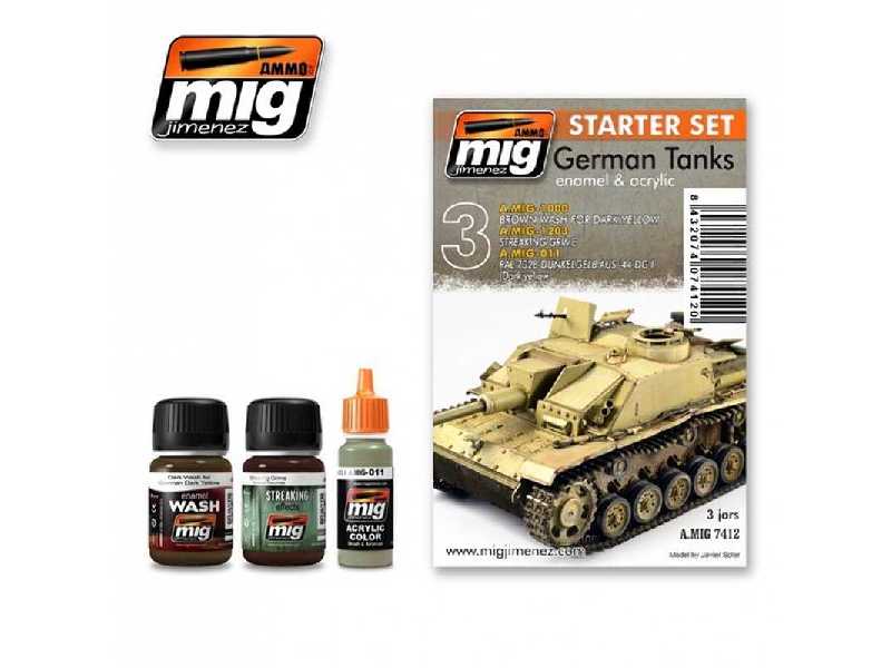 German Tanks Starters Enamel & Acrylic (Set) - image 1