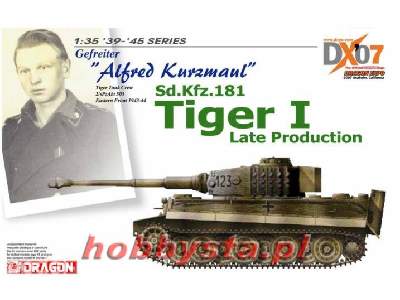 Tiger I Late Production "Alfred Kurzmaul" - DX'07 Europe  - image 1