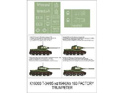 T – 34/85 Trumpeter - image 1