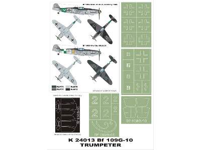 Bf-109G-10 Trumpeter - image 1