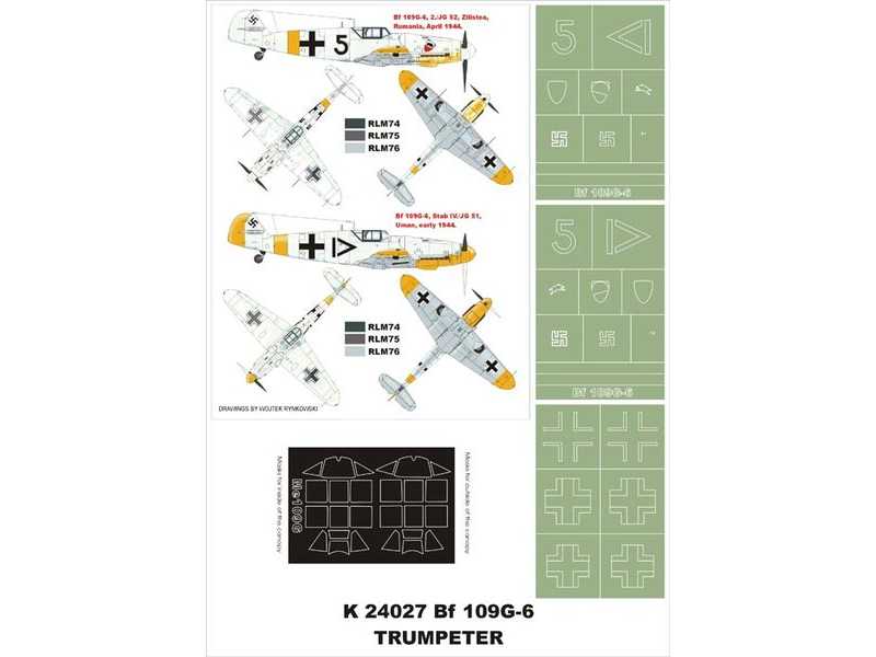 Bf 109G-6 Trumpeter - image 1
