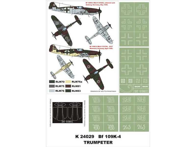 Bf 109K-4 Trumpeter - image 1