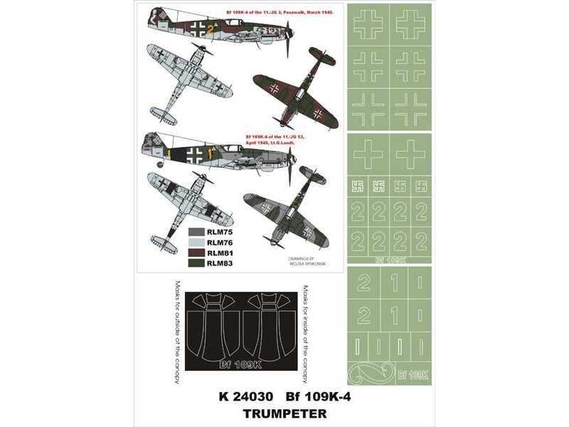 Bf 109K-4 Trumpeter - image 1 Bf 109K-4 Trumpeter - image 1
