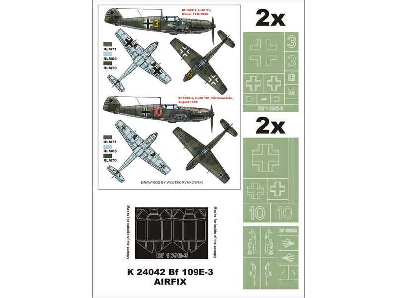 Bf 109E-3 AIrfix - image 1