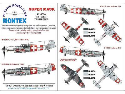 Bf 109G6 (Swiss) Trumpeter - image 1