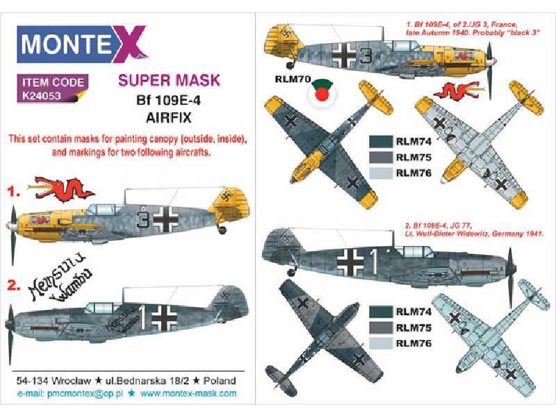 Bf 109E-4 AIRFIX - image 1 Bf 109E-4 AIRFIX - image 1