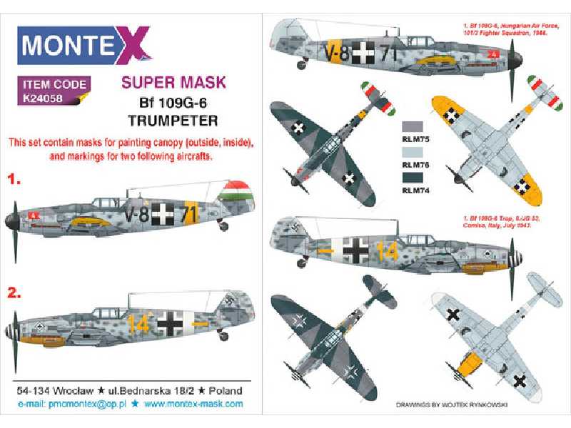 Bf 109G-6 TRUMPETER - image 1