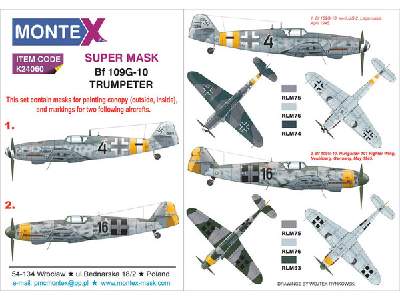 Bf 109G-10 TRUMPETER - image 1