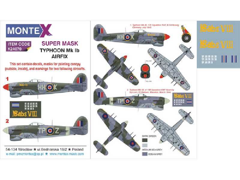 Typhoon Mk.Ib AIRFIX - image 1 Typhoon Mk.Ib AIRFIX - image 1