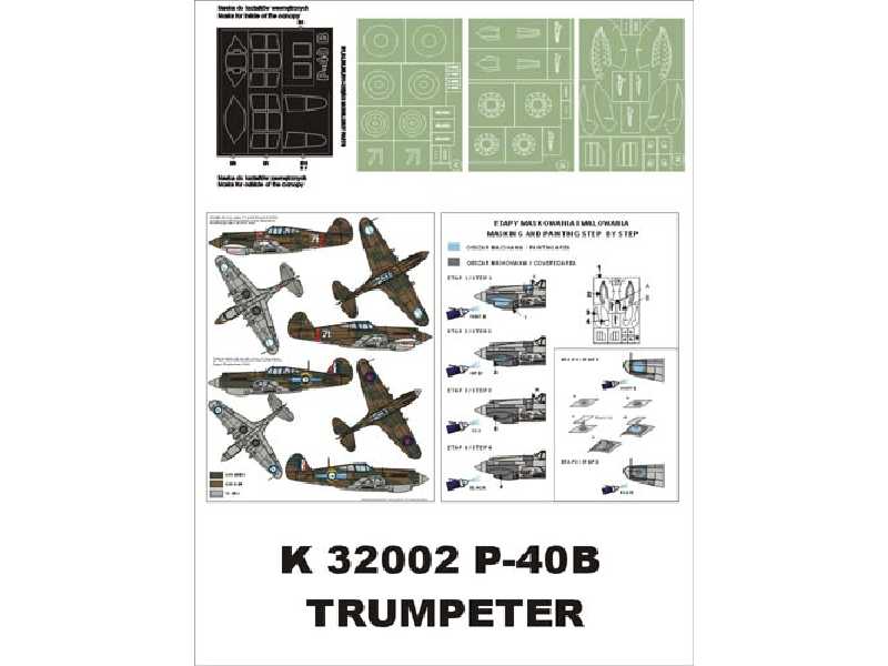 P-40 B (AVG,RAF) Trumpeter - image 1