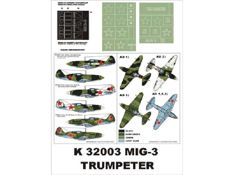 MiG - 3 Trumpeter - image 1