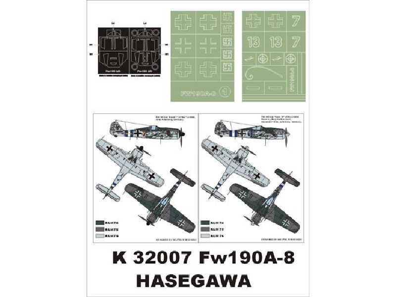 Fw 190 A-8 Hasegawa - image 1