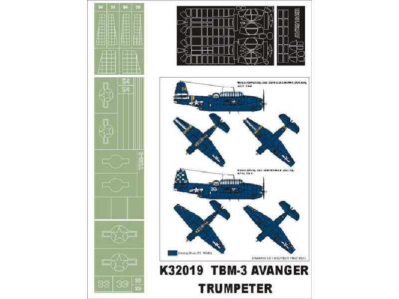 TBF-3 Avenger Trumpeter - image 1