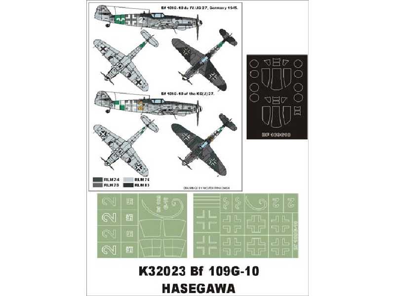 Bf-109G-10 Hasegawa - image 1