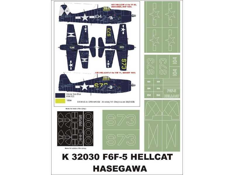 F6F5 Hellcat Hasegawa - image 1