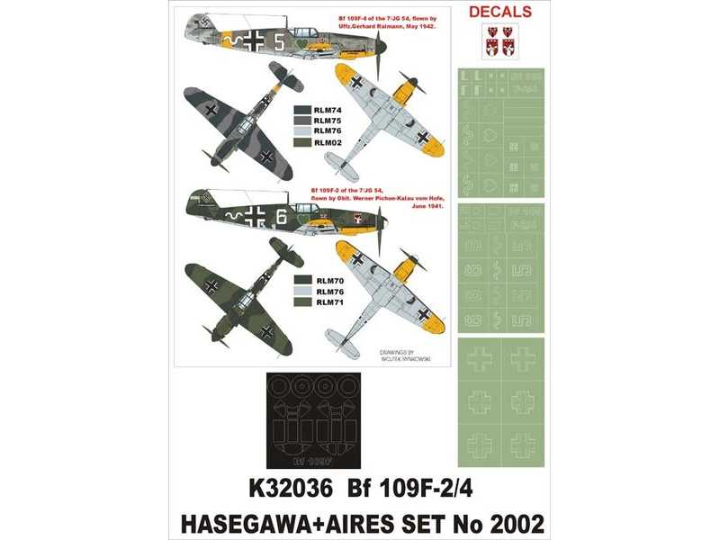 Bf 109F-2/4 Hasegawa - image 1