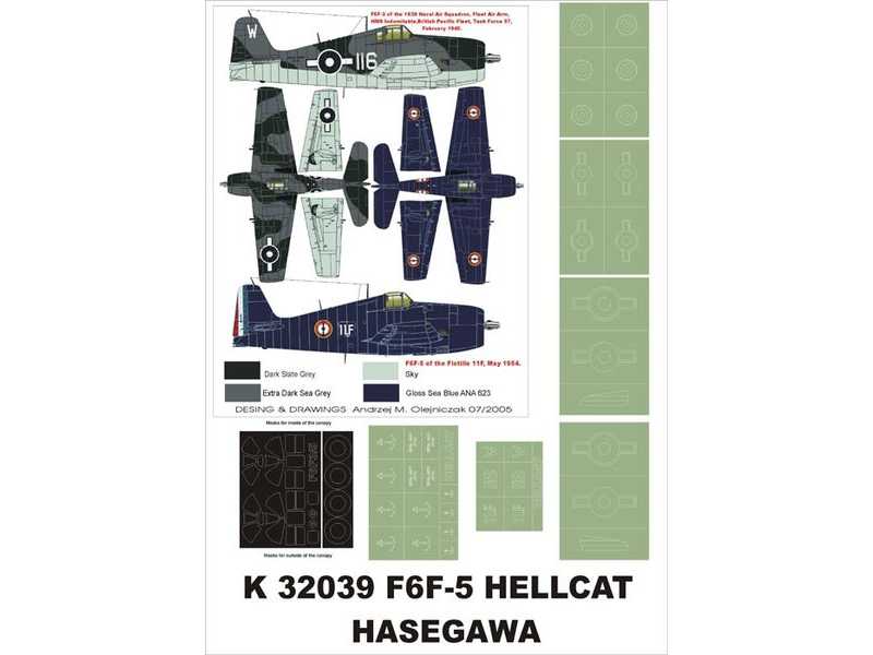 F6F-3/5 Hellcat Hasegawa - image 1