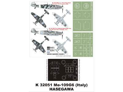 Bf-109G6 (Italy) Hasegawa - image 1