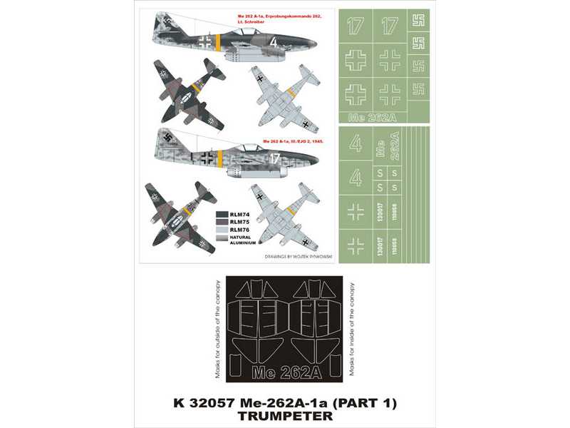 Me-262A-1a Trumpeter - image 1