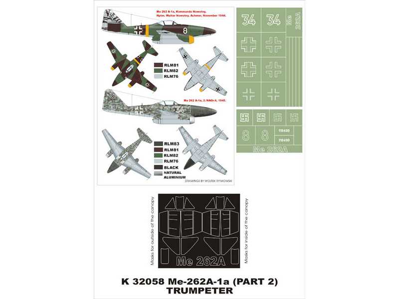 Me-262A-1a Trumpeter - image 1