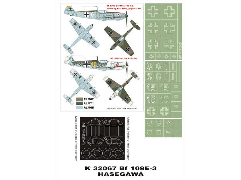 Bf-109E3 Hasegawa - image 1