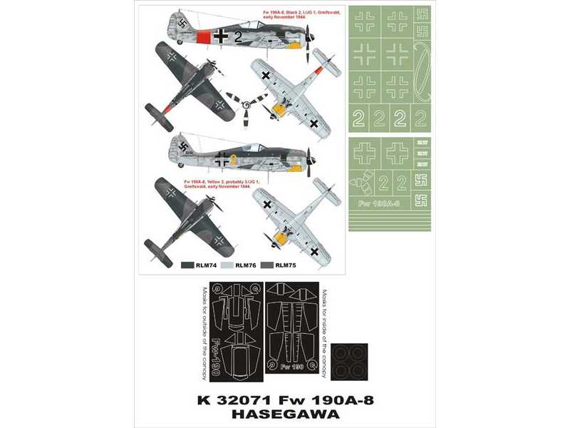 Fw 190A-8 Hasegawa - image 1