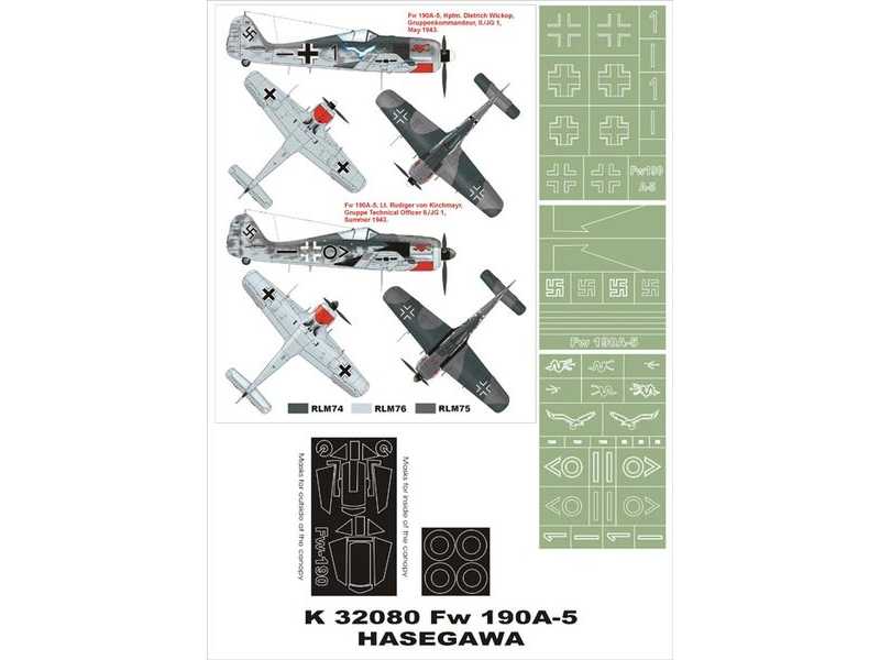 Fw 190A-5 Hasegawa - image 1