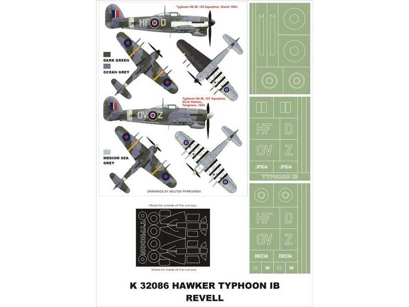 Hawker Typhoon IB Revell - image 1 Hawker Typhoon IB Revell - image 1