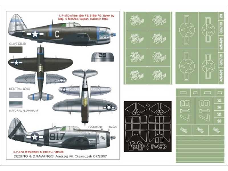 P-47D Razorback TRUMPETER - image 1