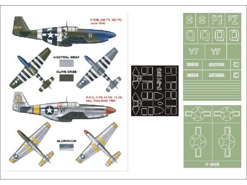 P-51B/C Mustang TRUMPETER - image 1