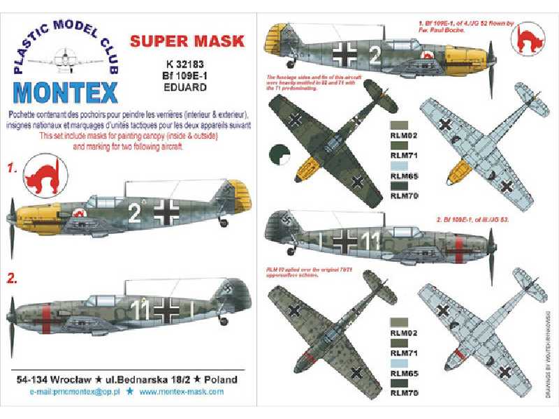 BF 109E-1 EDUARD - image 1