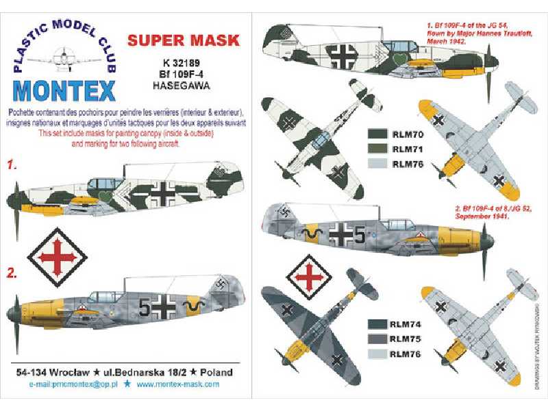 BF 109F-4 HASEGAWA - image 1