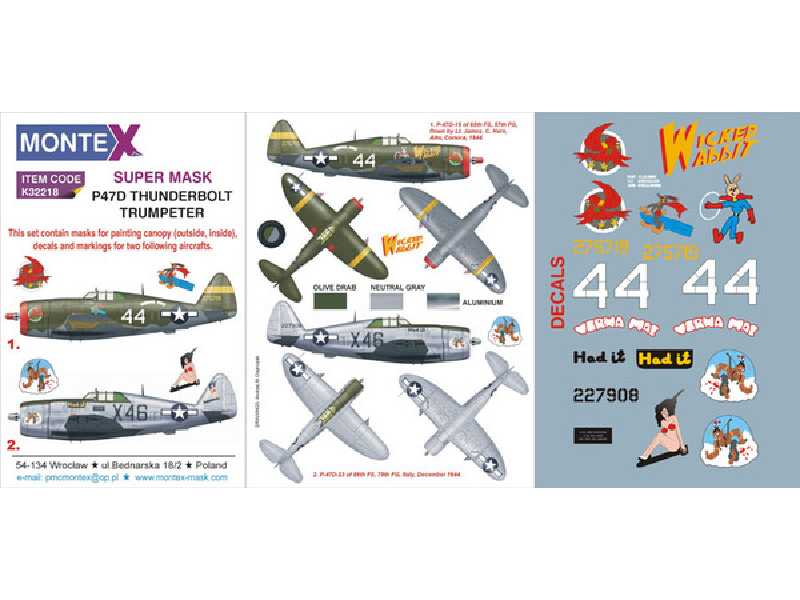 P-47D Razorback TRUMPETER - image 1 P-47D Razorback TRUMPETER - image 1