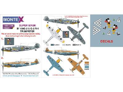 Bf 109G-2 &amp; G-2/R-6 TRUMPETER - image 1