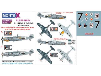 Bf 109G-6 &amp; G-6/R-6 HASEGAWA - image 1