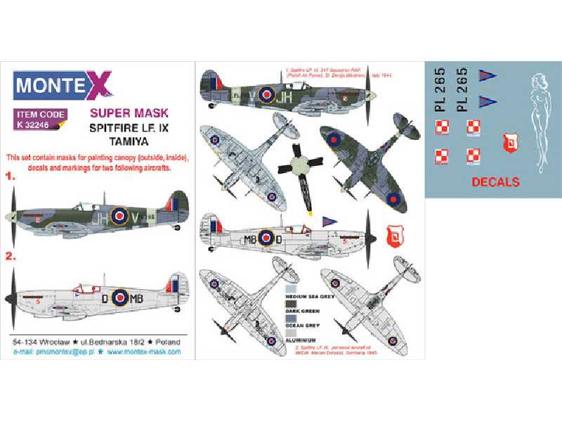 SPITFIRE Mk IX TAMIYA - image 1