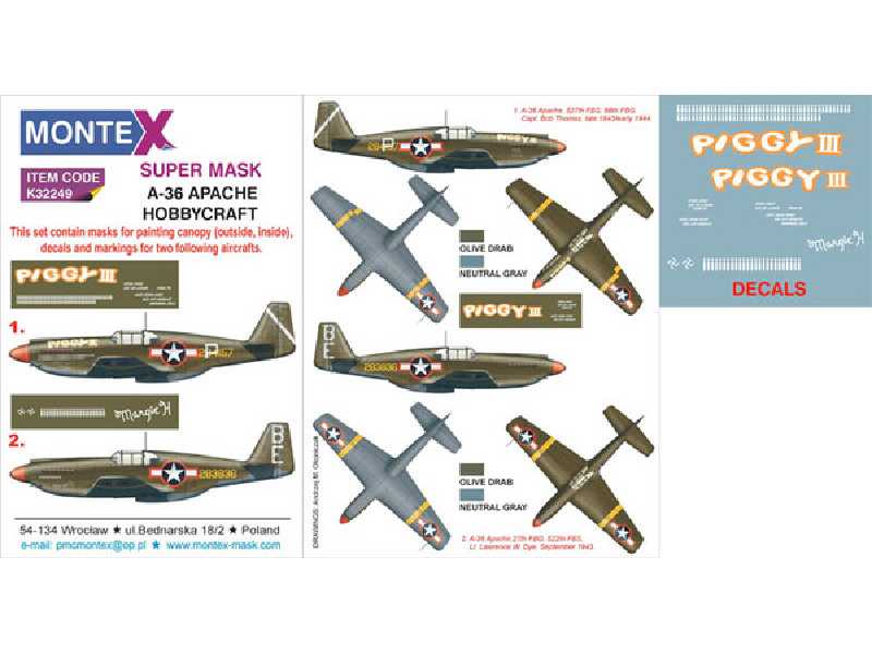 A-36 APACHE HOBBYCRAFT - image 1