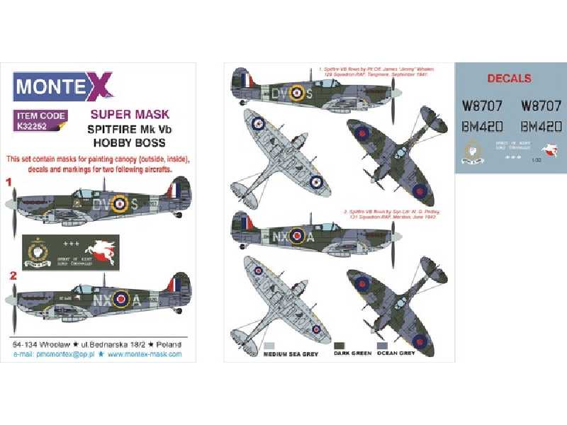 SPITFIRE Mk Vb HOBBY BOSS - image 1 SPITFIRE Mk Vb HOBBY BOSS - image 1