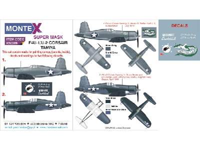 F4U-1 CORSAIR TAMIYA - image 1