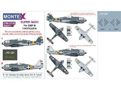 Fw 190F-8  (HASEGAWA) - image 1