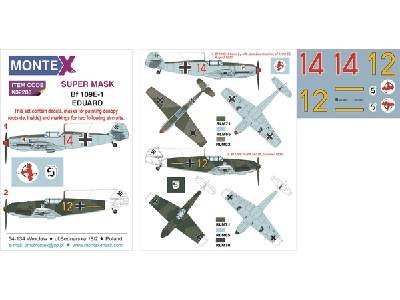 Bf 109E-1 EDUARD - image 1