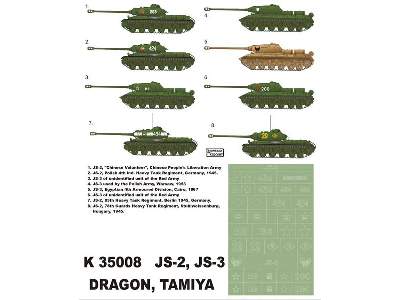 IS-2/IS-3 Tamiya,Dragon - image 1