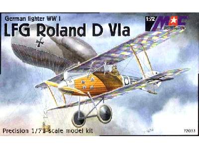 LFG Roland D VIa, German WW I fighter - image 1