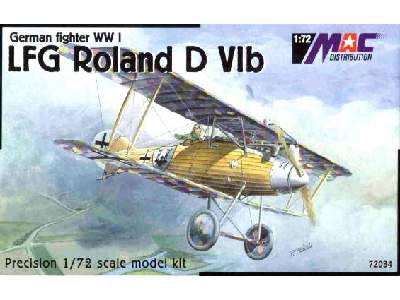 LFG Roland D VIb, German WW I fighter - image 1