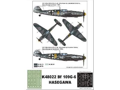 Me – 109 G6 Hasegawa - image 1