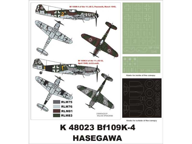 Me – 109 K-4 Hasegawa - image 1